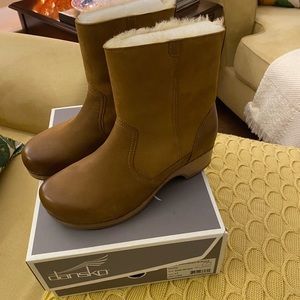 Dansko suede boots-never worn
